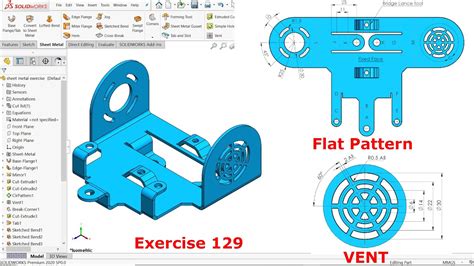 drawing sheet metal parts in solidworks|sheet metal 3d sketch SolidWorks.